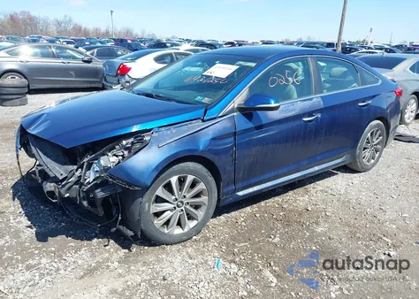 2015 Hyundai Sonata Sport из США, поврежденный, VIN 5NPE34AF5FH217630